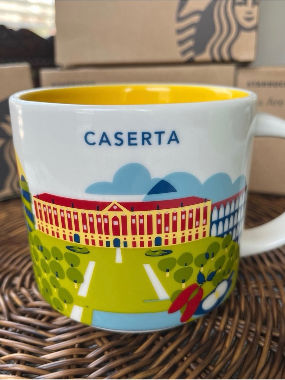 Starbucks You Are Here CASERTA 🇮🇹 mug